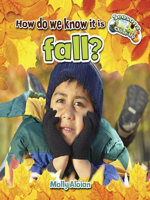 How do we know it is fall?