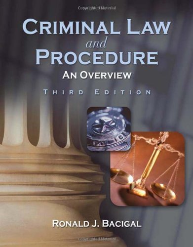 Criminal Law and Procedure