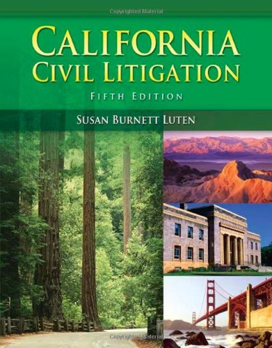 California Civil Litigation