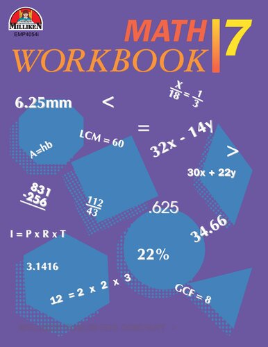 Math Workbook - Grade 7