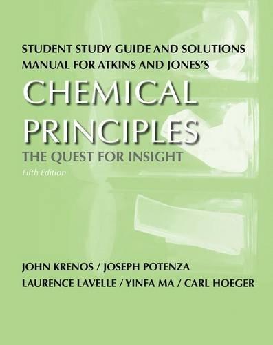 Chemical Principles Study Guide/Solution Manual