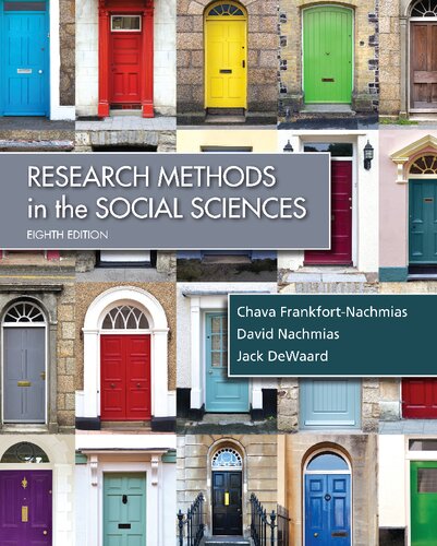 Research Methods in the Social Sciences