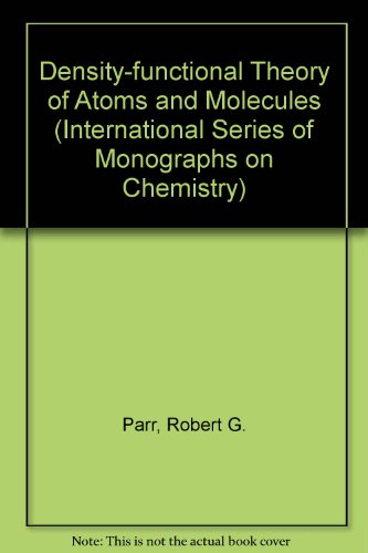 Density-functional theory of atoms and molecules