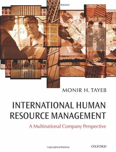 International human resource management : a multinational company perspective