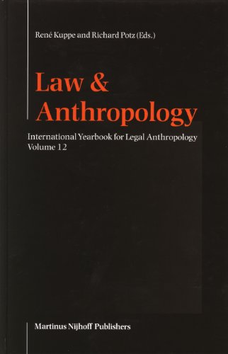 International Yearbook for Legal Anthropology, Volume 12