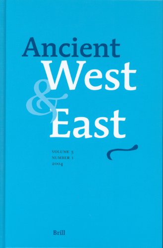 Ancient West & East. Volume 3, no. 1.