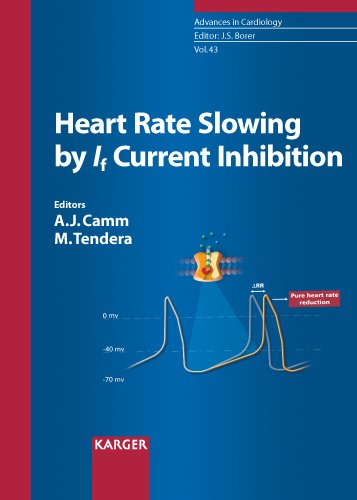 Heart rate slowing by IF current inhibition