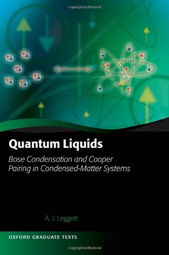 Quantum liquids : Bose condensation and Cooper pairing in condensed-matter systems