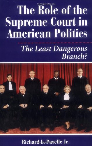 The role of the Supreme Court in American politics : the least dangerous branch?