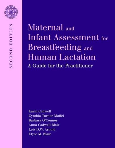 Maternal and infant assessment for breastfeeding and human lactation : a guide for the practitioner.