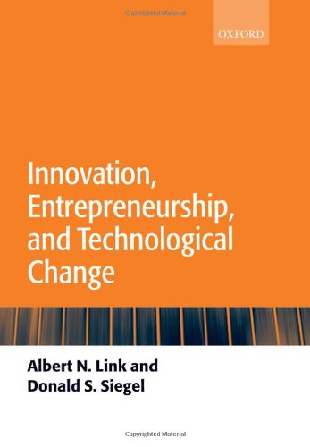 Innovation, entrepreneurship, and technological change