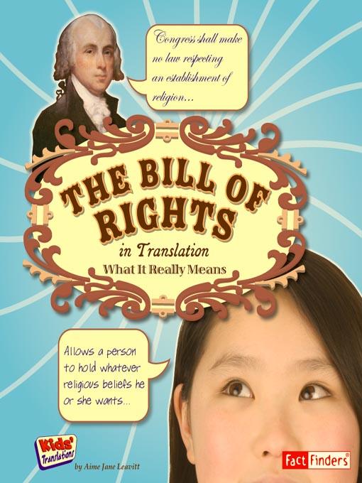 The Bill of Rights in Translation