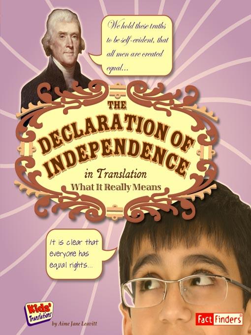 The Declaration of Independence in Translation