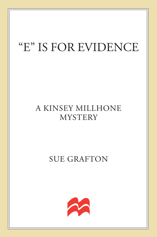 "E" is for Evidence