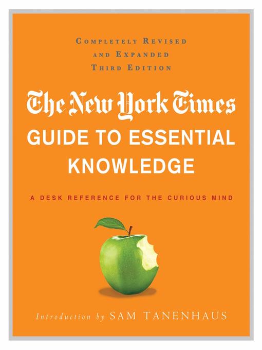 The New York Times Guide to Essential Knowledge