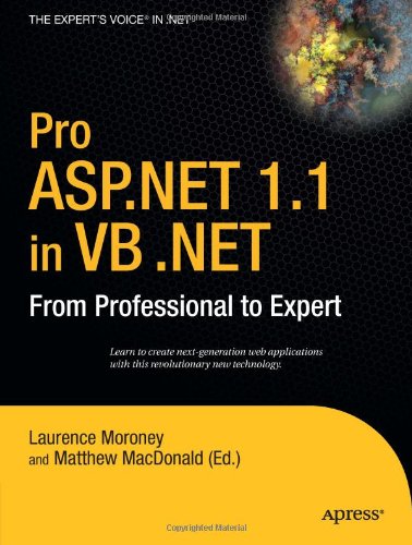 Pro ASP.Net 1.1 in VB .Net