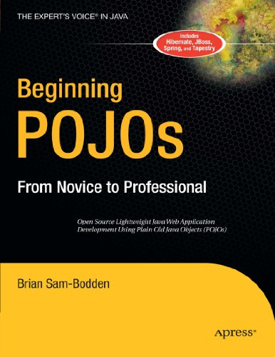 Beginning POJOs From Novice to Professional