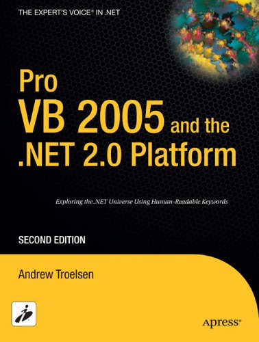 Pro VB 2005 and the .Net 2.0 Platform