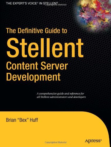 The Definitive Guide to Stellent Content Server Development