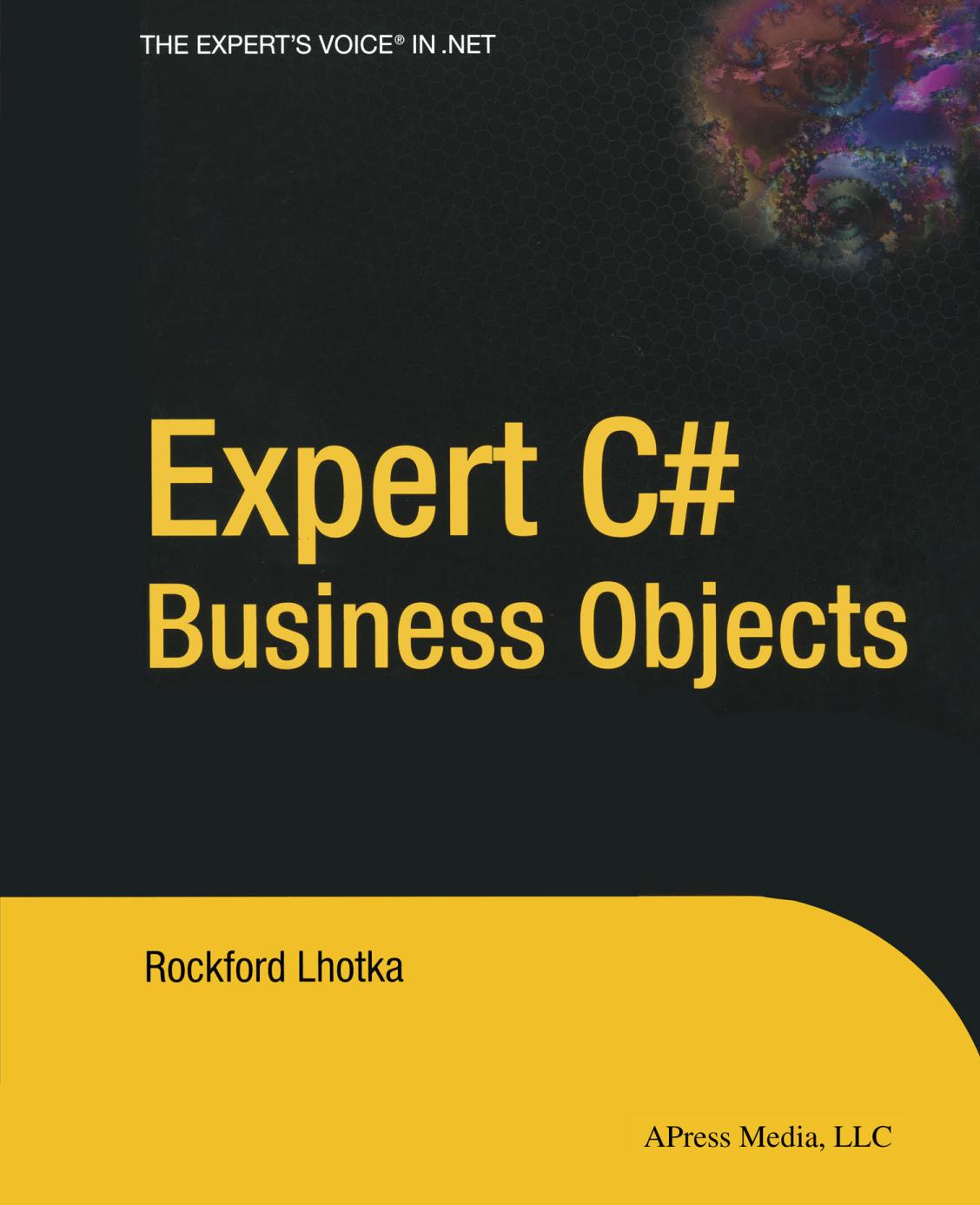 Expert C♯ business objects