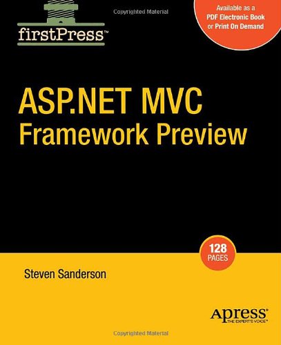 ASP.Net MVC Framework Preview