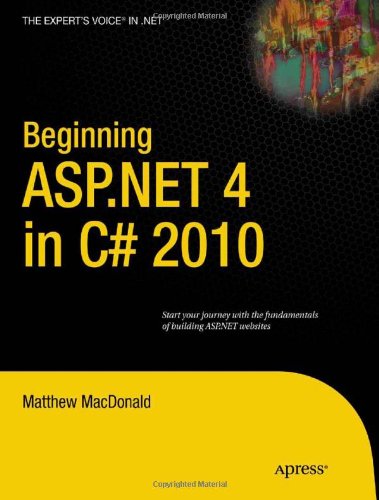 Beginning ASP.NET 4 in C# 2010