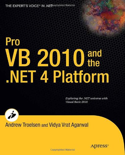 Pro VB 2010 and the .NET 4 Platform