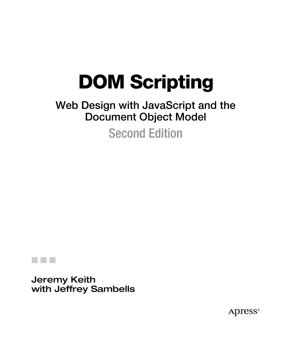 Dom Scripting