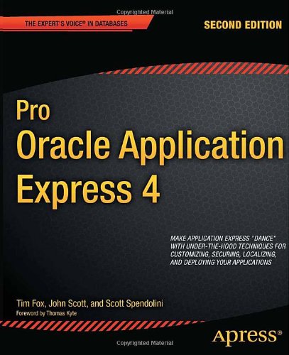 Pro Oracle Application Express 4