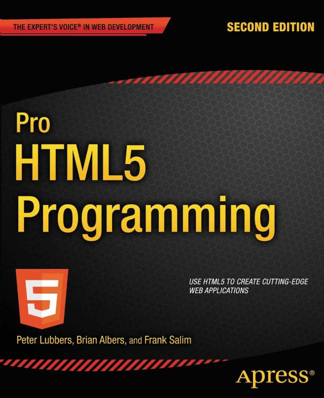 Pro Html5 Programming