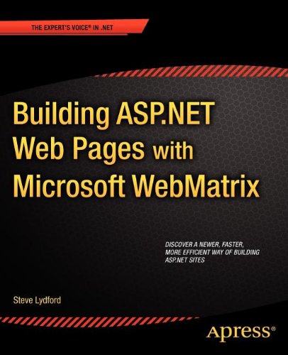 Building Asp.Net Web Pages With Microsoft Web Matrix