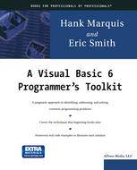 A Visual Basic 6 Programmer's Toolkit.
