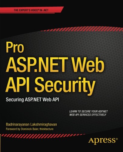 Pro ASP.Net Web API Security