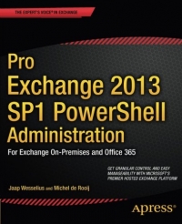 Pro Exchange 2013 Sp1 Powershell Administration