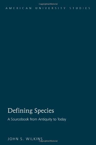 Defining Species