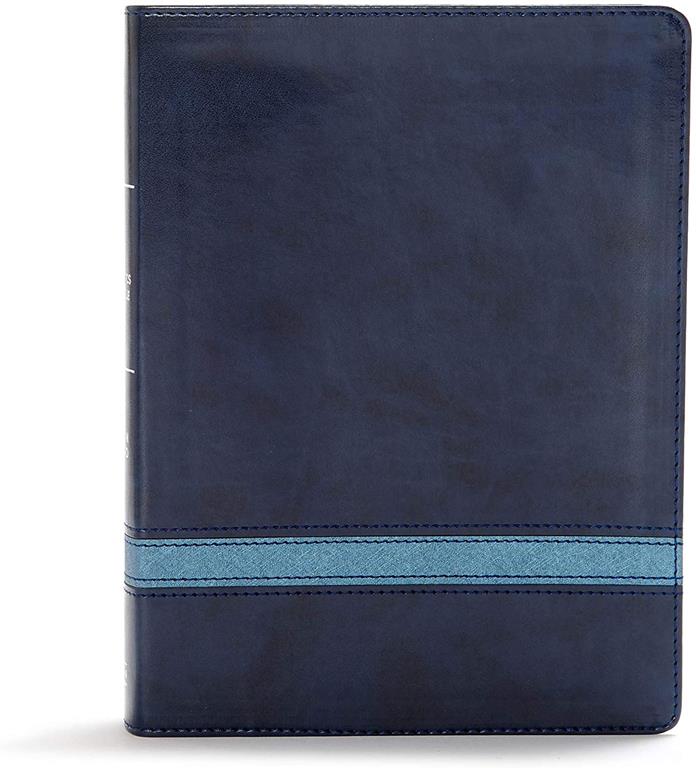 CSB Apologetics Study Bible, Navy LeatherTouch, Indexed