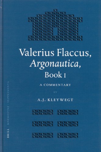 Valerius Flaccus, Argonautica, Book I a commentary