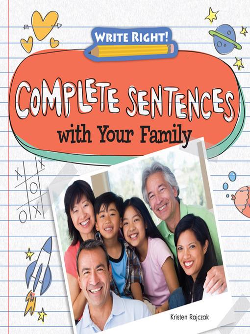 Complete Sentences with Your Family