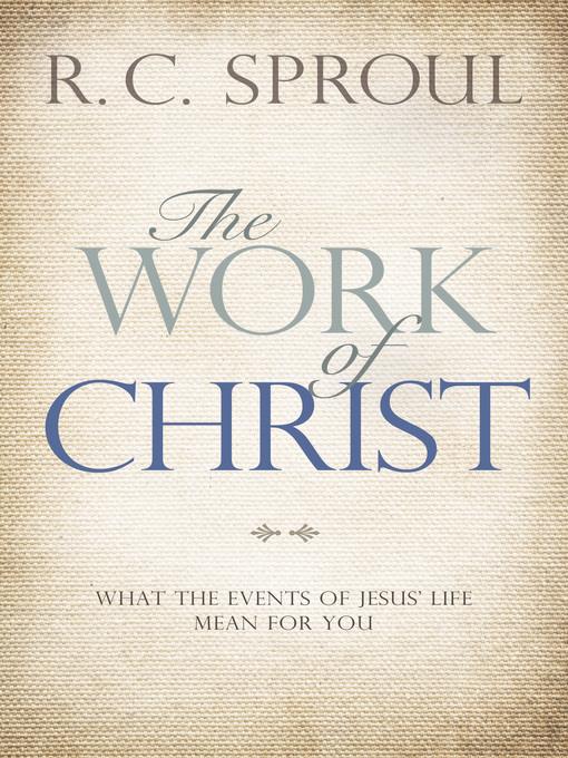 The Work of Christ