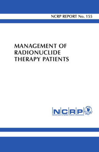 Management of radionuclide therapy patients.