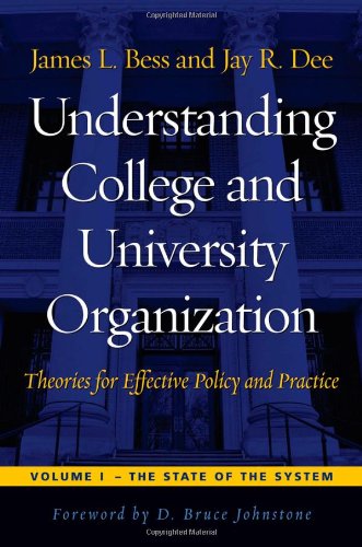 Understanding College and University Organization, Volume 1