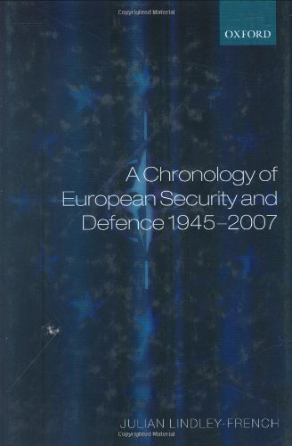 A chronology of European security & defence, 1945-2007