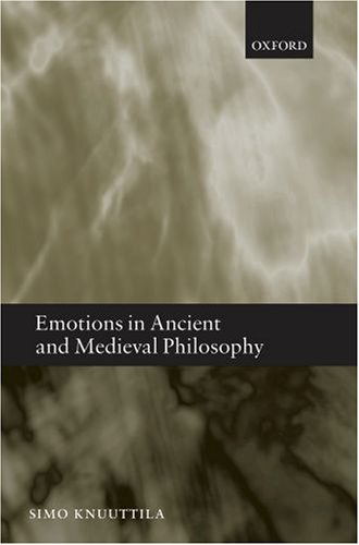 Emotions in Ancient and Medieval Philosophy