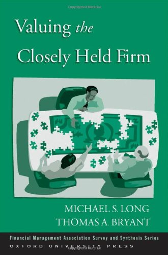 Valuing the closely held firm