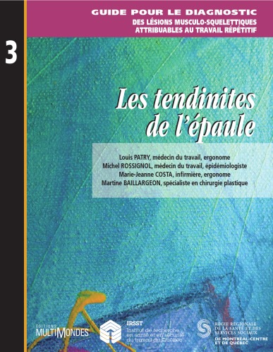 Les tendinites de l'épaule