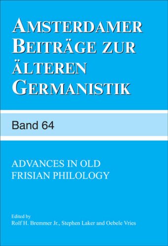 Advances in Old Frisian philology