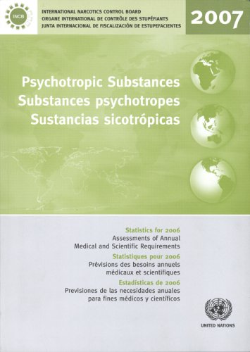 Psychotropic substances : statistics for 2006 assessments of annual medical and scientific requirements for substances in schedules II, III and IV of the Convention on Psychotropic Substances of 1971