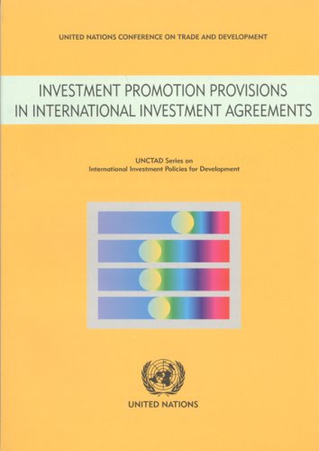 Investment promotion provisions in international investment agreements