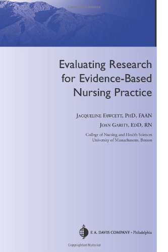 Evaluating research for evidence-based nursing practice