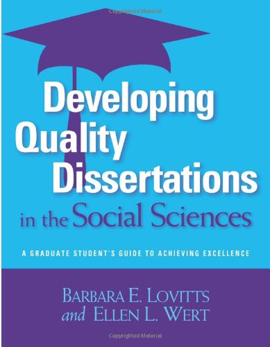 Developing Quality Dissertations in the Social Sciences